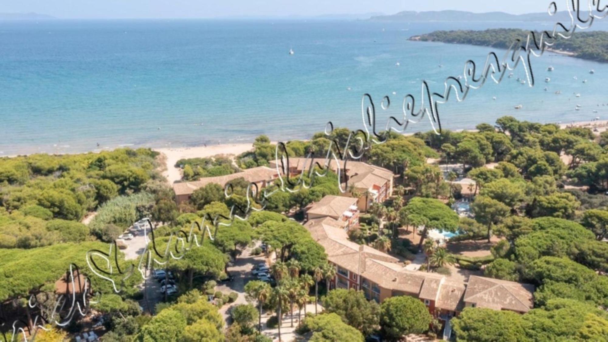 Magnifique Parc De La Presqu'Ile Avec Piscine Et Plage Face A Porquerolles ! Йер Экстерьер фото