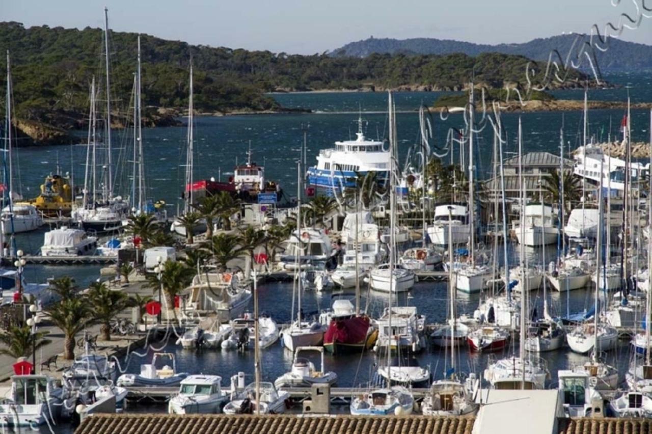 Magnifique Parc De La Presqu'Ile Avec Piscine Et Plage Face A Porquerolles ! Йер Экстерьер фото